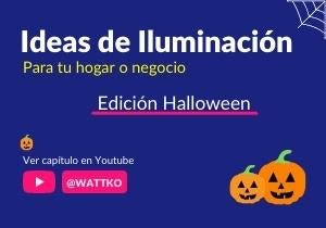 Decoración para Halloween DIY calabaza con luz - Wattko