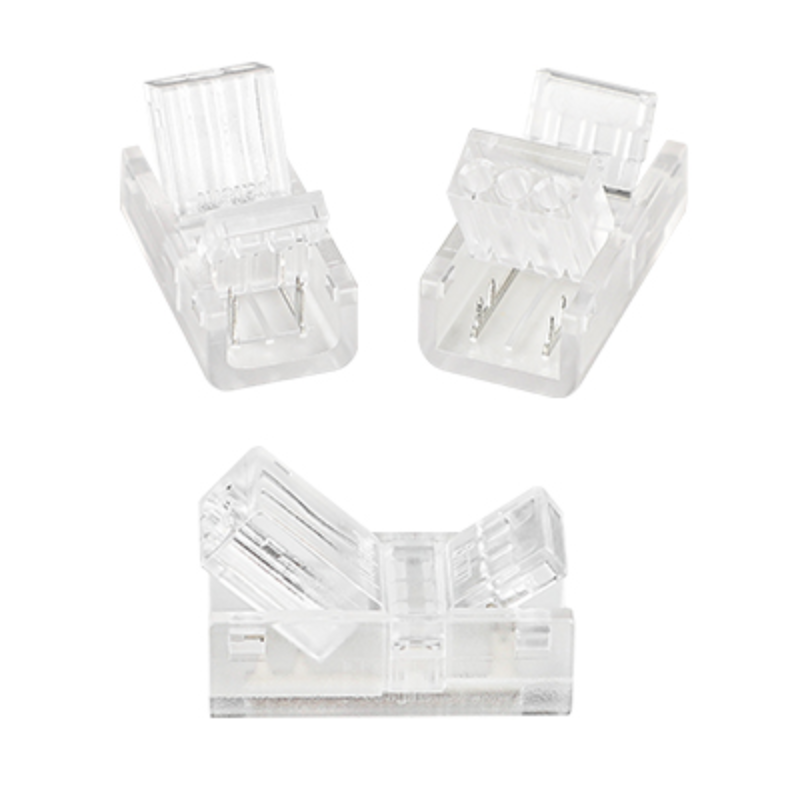 Conector Empate  Clip Tira LED Monocromatica 12V o 24V 8mm De Grosor