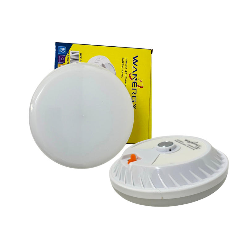 Foco Recargable Con Gancho 80W 6500K Blanco Frío 2400 mAh