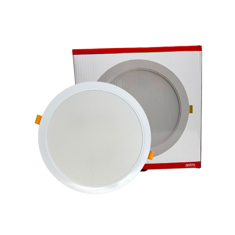 Luminaria 12W Empotrar o Sobreponer Blanco Cálido 127V