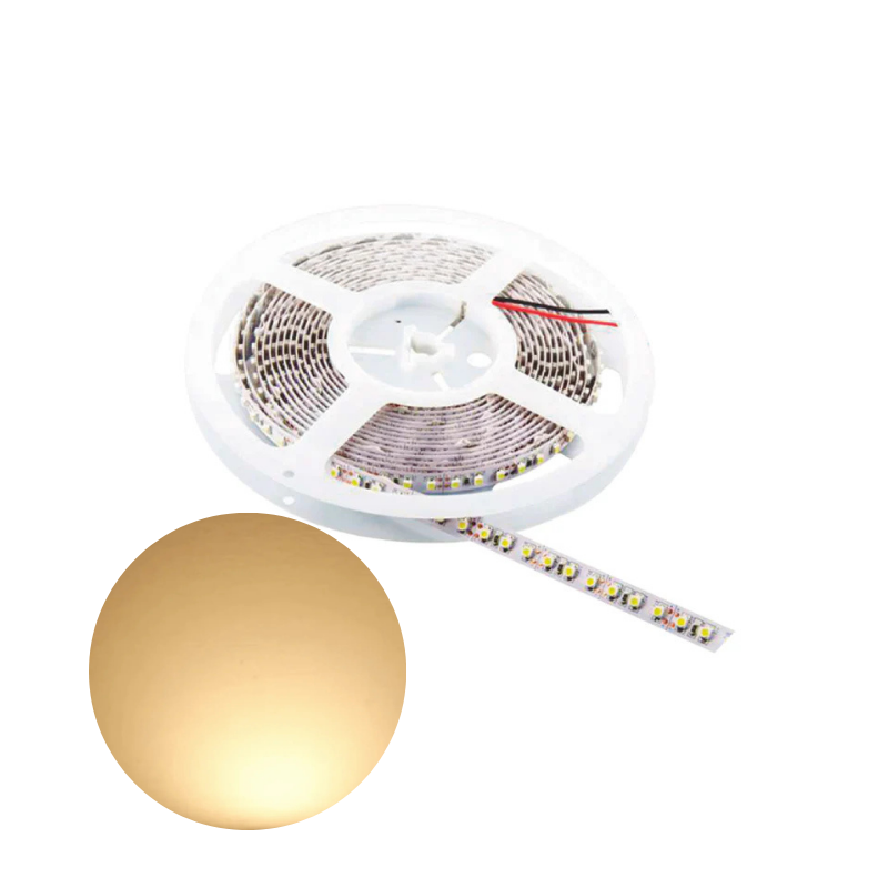 5M Strip 120 LEDs Meter 2835 12V 3000K Warm White