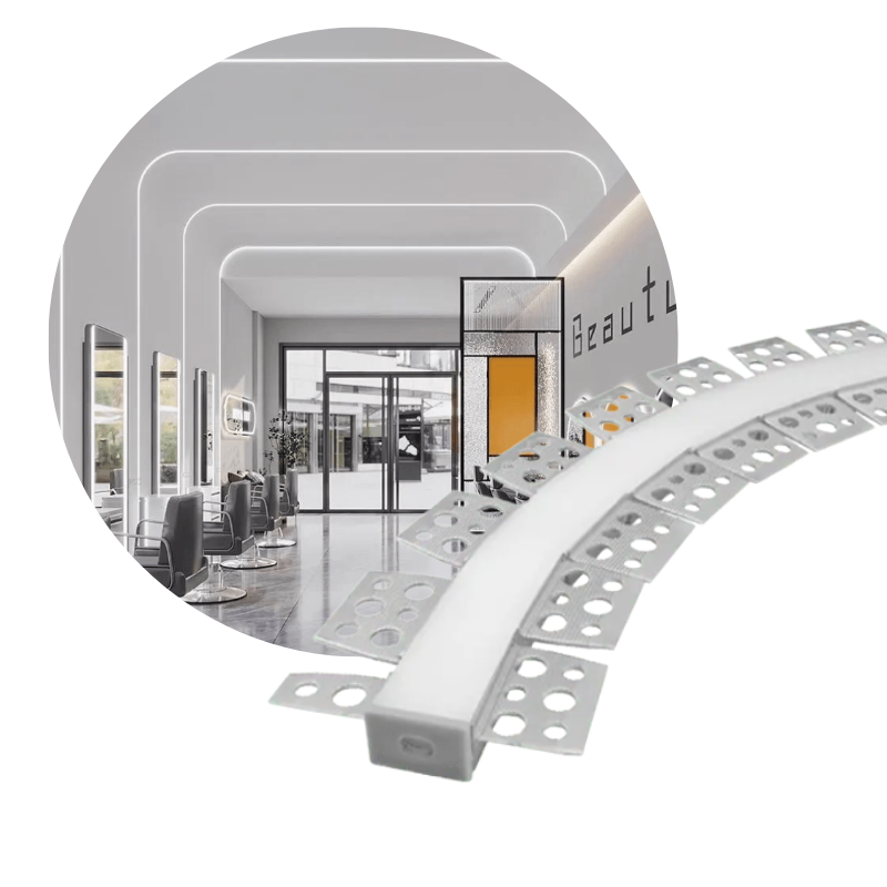 3M Perfil De Aluminio 405 Flexible  Acabado Natural 20X 56 MM