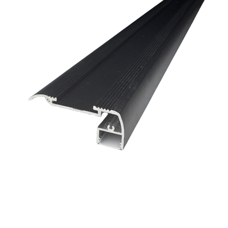 3M Perfil Aluminio 402 Reforzado Para Sobreponer En Escalón 66.8 x 18.4 mm