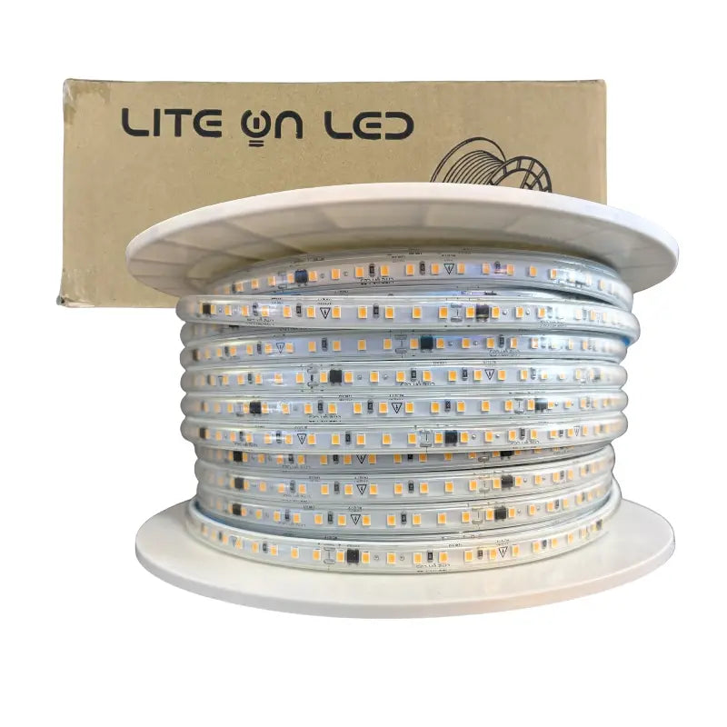 Metro Manguera 2835 LED Blanco Frío 6000K  8W x mt 127V IP65