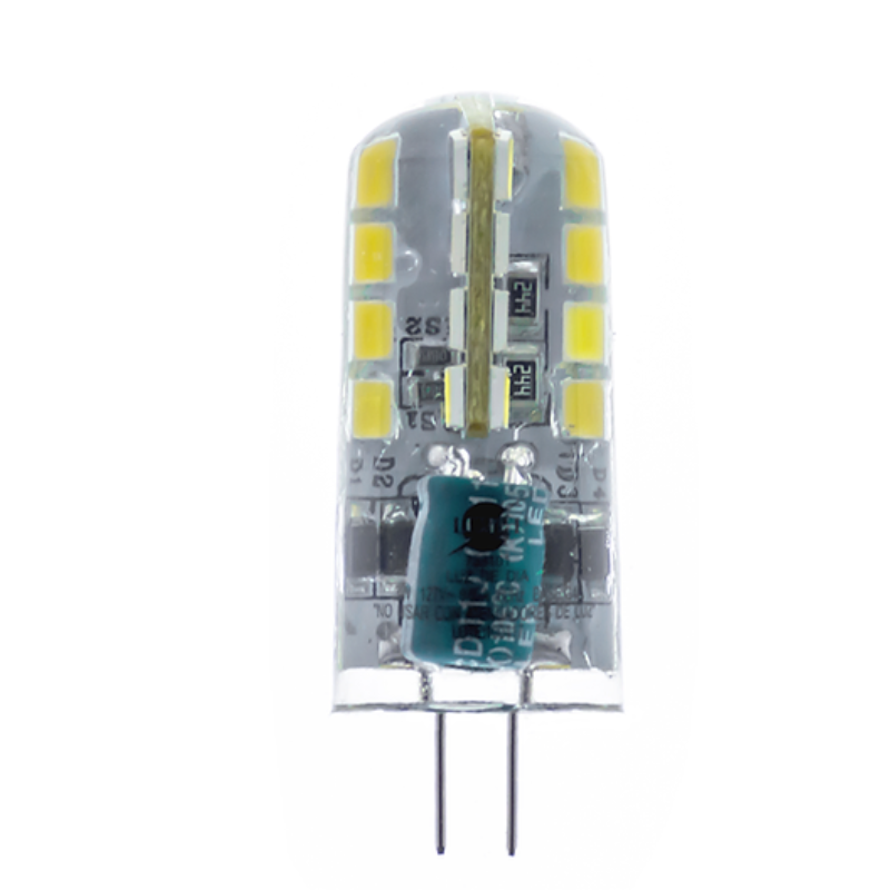 Foco cacahuate G4 LED 3W resina LUZ BLANCA