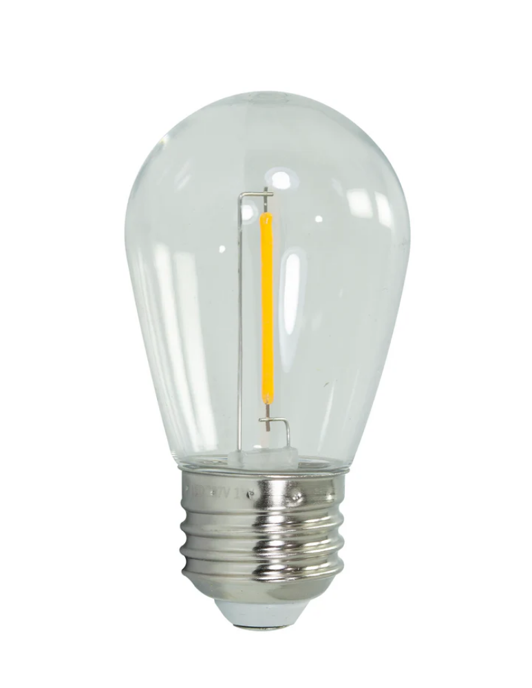 Vintage Led Plastic Spotlight 1w Warm Light 2700k E26 10pcs