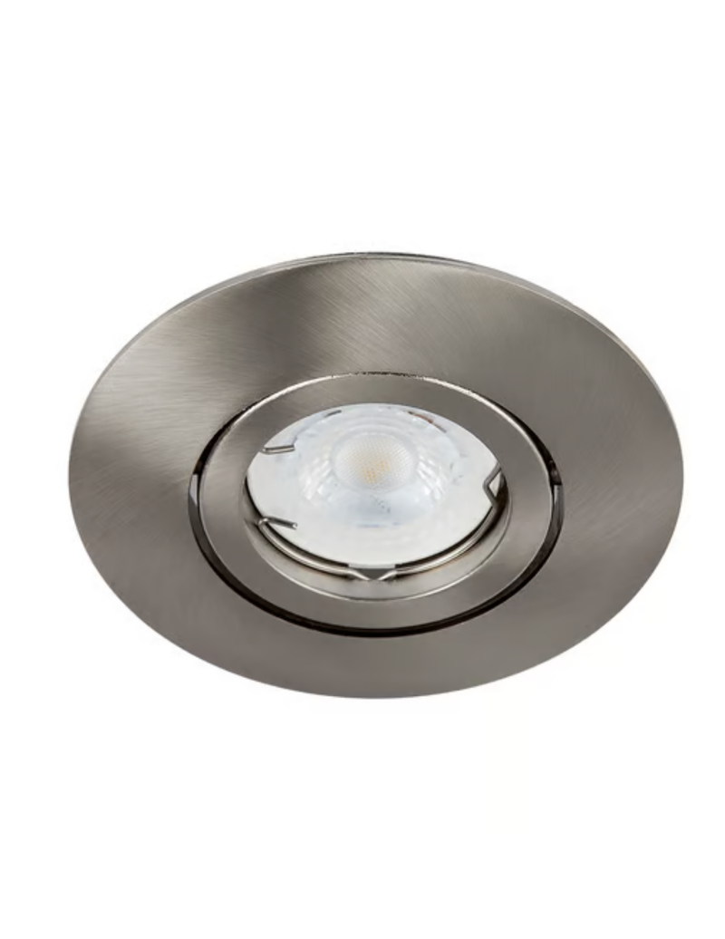 Lámpara Downlight Empotrable Dirigible 6W MAX  Base GX5.3 NO INCLUYE FOCO
