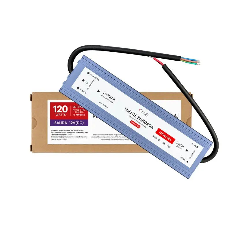 Fuente de Poder Blindada 12V 120W Exterior IP67