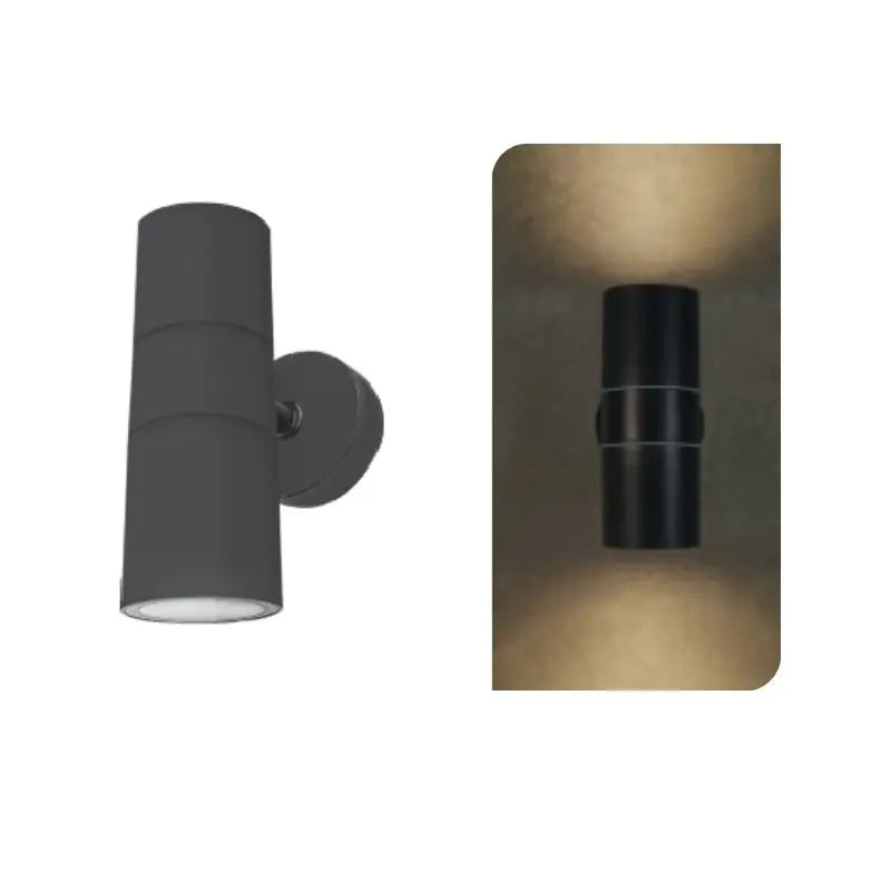 Triangular Polycarbonate Wall Light 24W, Outdoor Use, Warm Light 