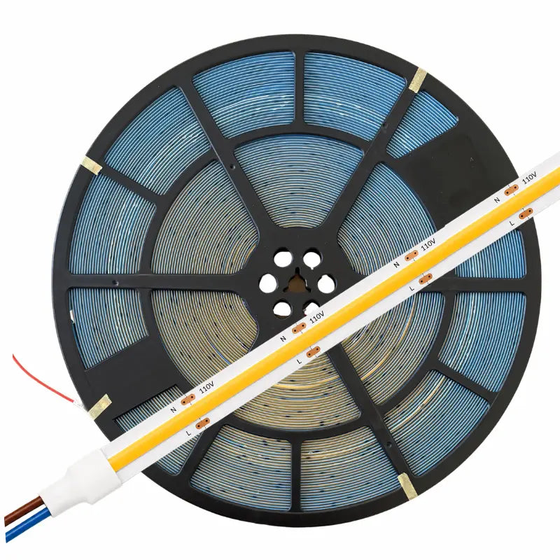 Metro Manguera COB LED Blanco Calido 3000K  10W x mt 127V IP20