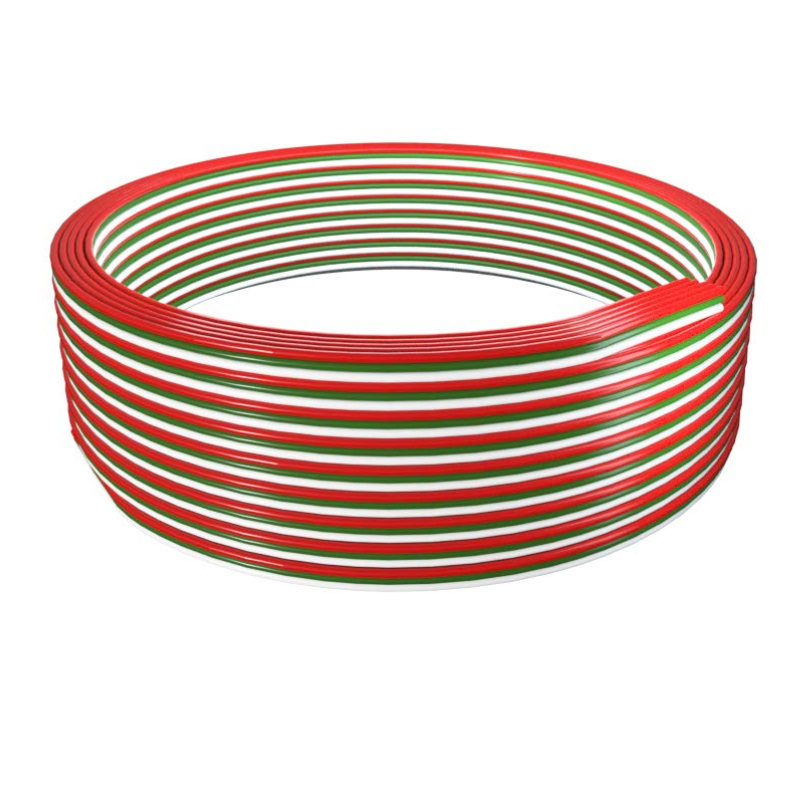 Meter of 22AGW gauge 3-conductor line cable for 3-pin FCOB COB RGB SMD RGB