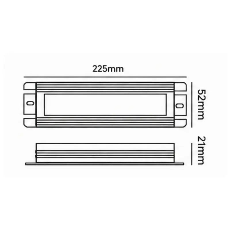 Fuente 24V 120W, Exterior IP67