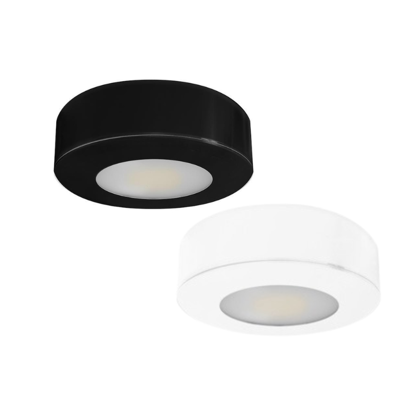 Luminaria Cortesía Sobreponer 4W Blanca o Negra Atenuable Blanco Neutro 4K