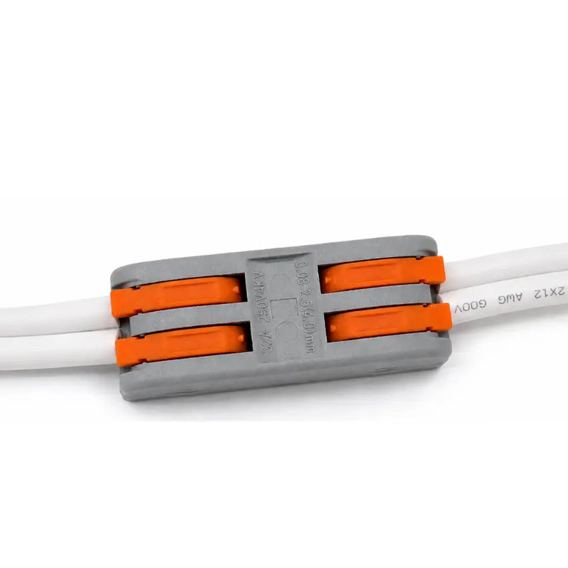 Conector Rápido Para Empatar Cable Duplex 2 entradas X 2 entradas  110V
