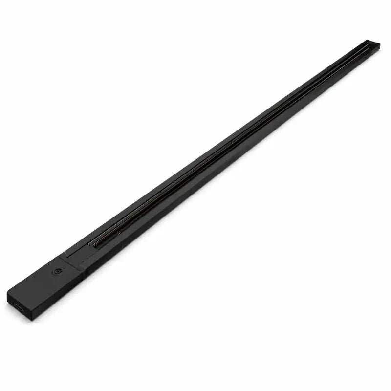Riel Electrificado 2 hilos Negro 110v Sobreponer 200cm OP