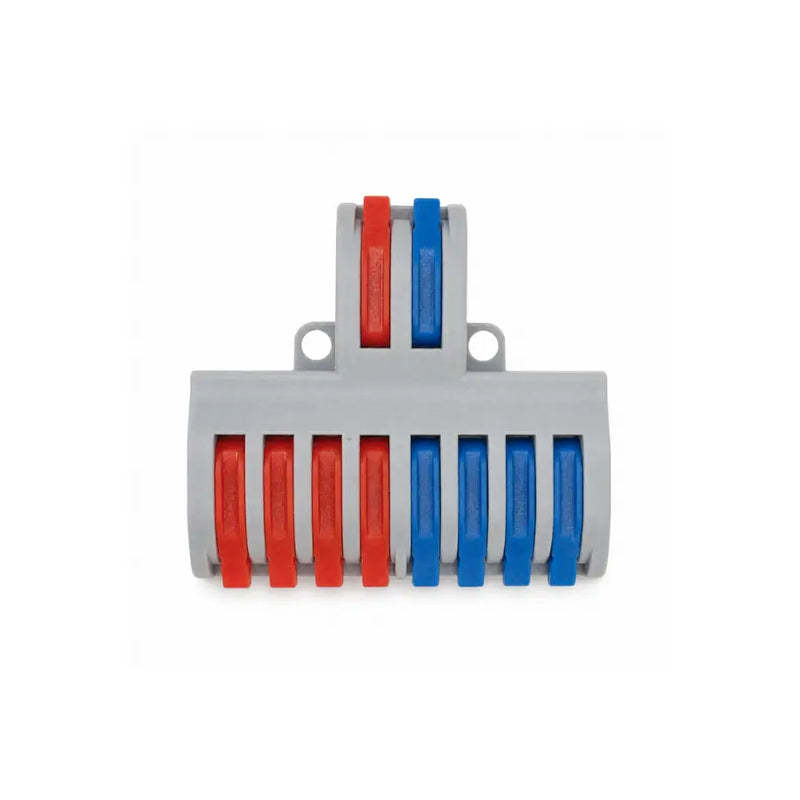 Conector Rápido Para Empatar Cable Duplex 2 entradas X 8 entradas  110V