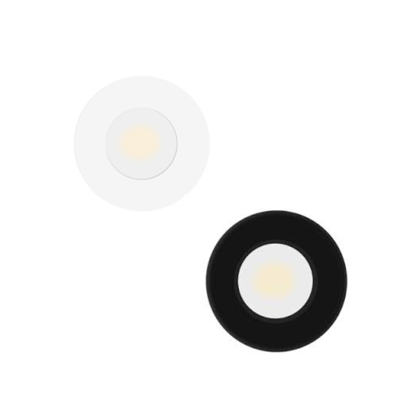 Luminaria Cortesía Sobreponer 4W Blanca o Negra Atenuable Blanco Neutro 4K