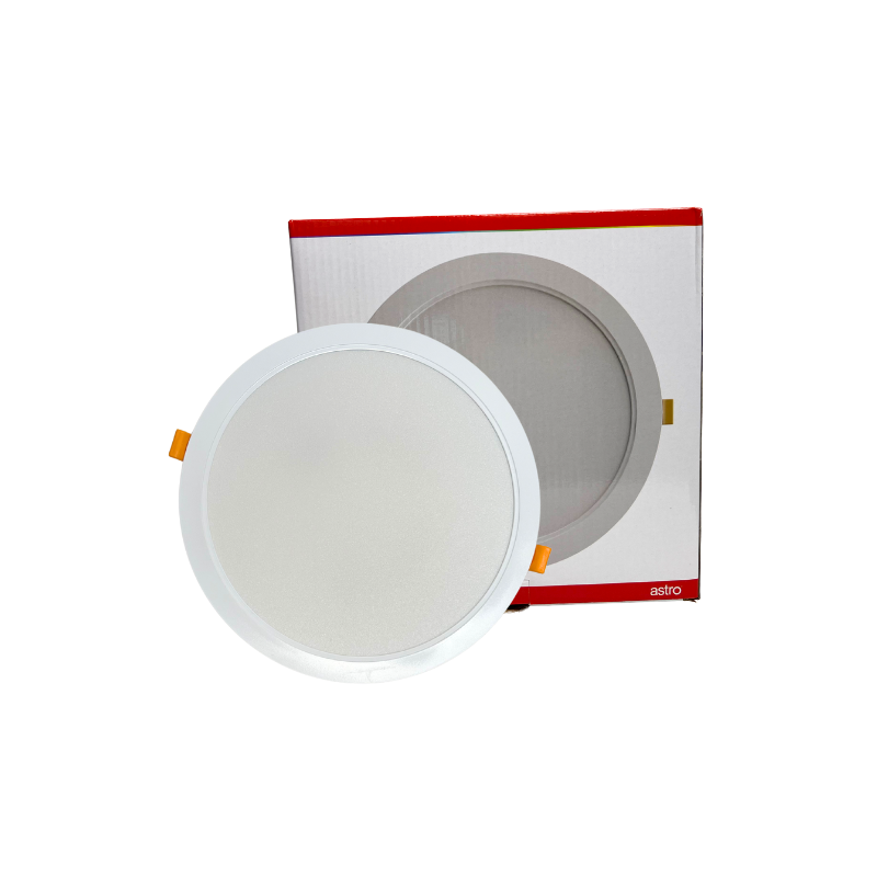 Luminaria 9W Empotrar o Sobreponer Blanco Cálido 127V