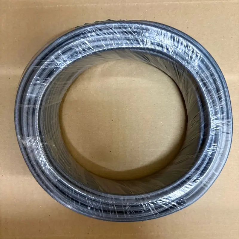 Metro de Cable Textil Gris Oxford De Cobre Uso Rudo Dos Polos Calibre 18 AWG