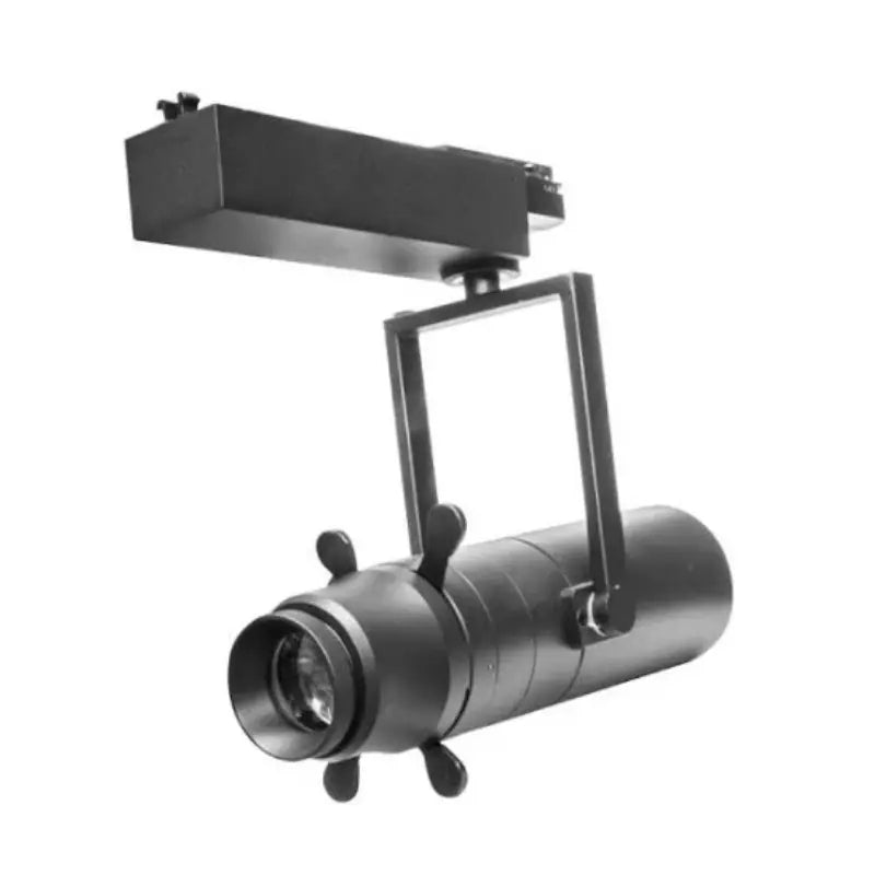 Spot Haz De Luz Ajustable 30W Color Negro De Riel Electrificado 127V CCT Ajustable