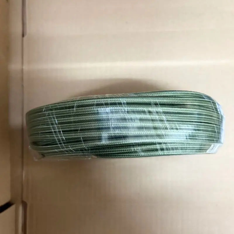 Metro de Cable Textil Verde De Cobre Uso Rudo Dos Polos Calibre 18 AWG