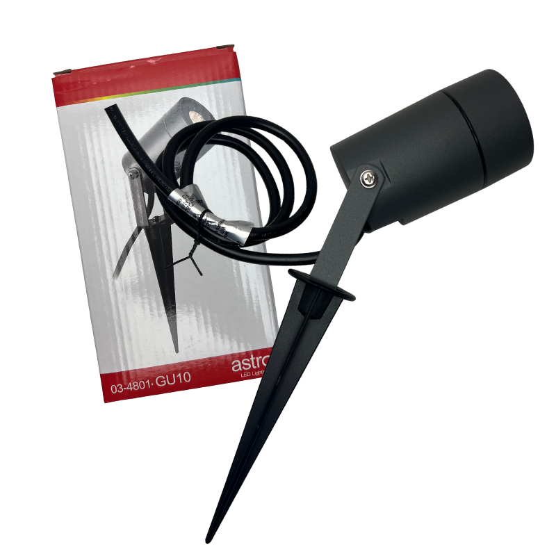 Estaca Jardín Para Foco GU10 Uso Exterior IP65 Aluminio Serie ONDINA