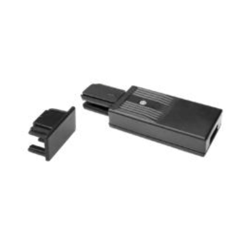 Kit 2 Tapas Laterales Para Rieles 127V Color Negro o Blanco