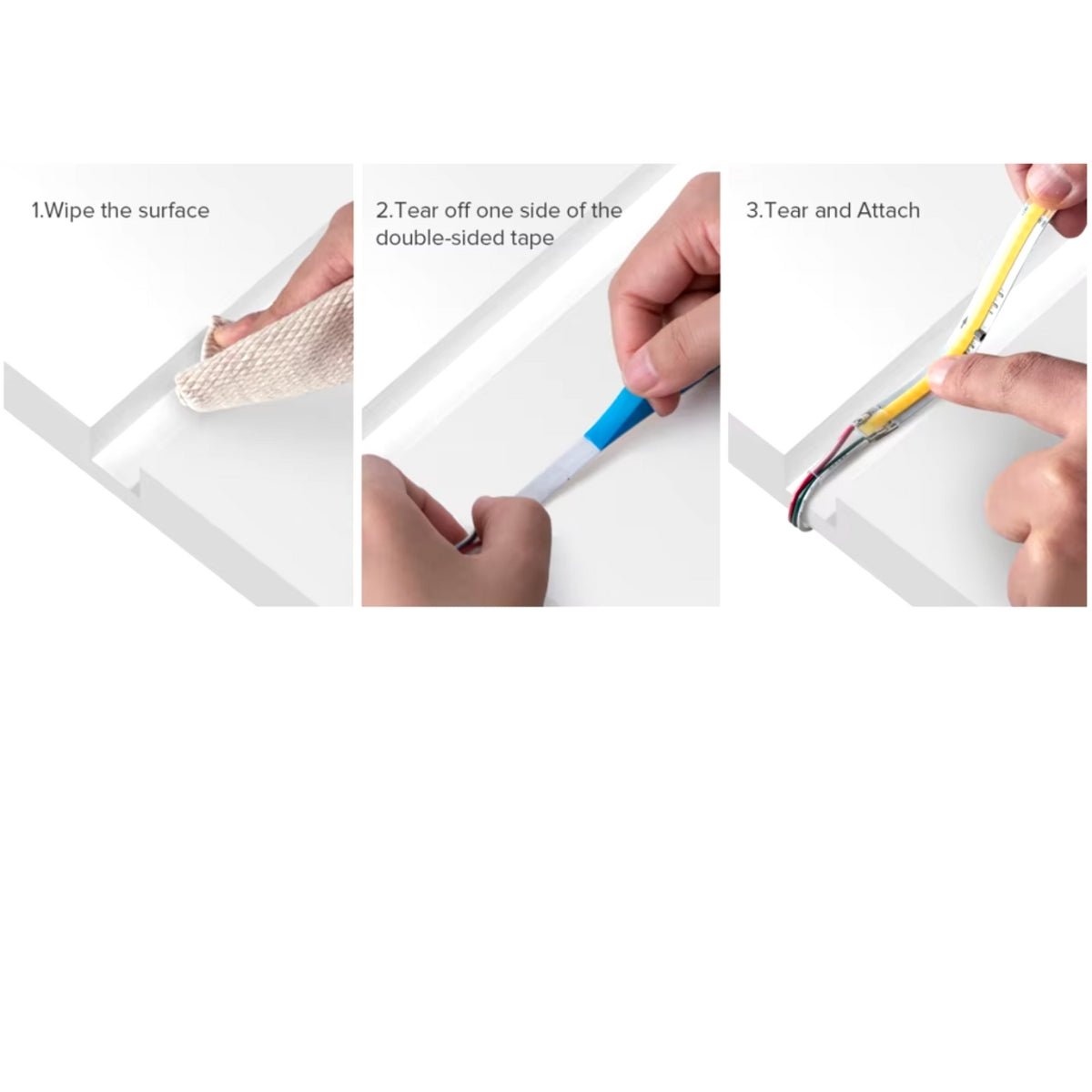 5M Tira CCT IC 576 LED Metro 10MM White Pixel IP20 14W/M 24V - Wattko