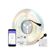 5M Tira CCT IC 576 LED Metro 10MM White Pixel IP20 14W/M 24V - Wattko