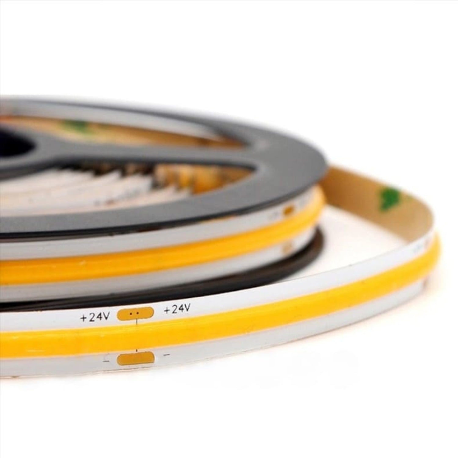5M Tira LED COB 24V 8MM AMBAR - Wattko