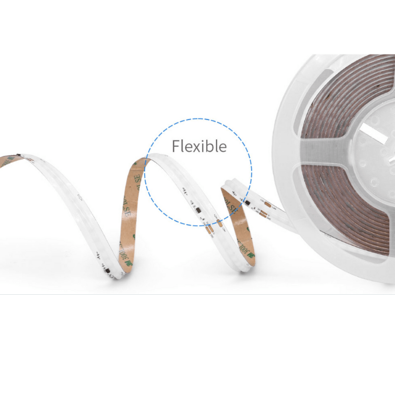 5M Tira RGB COB 5V 2811 720D 10MM Pixel IP20 12W/M 5m - Wattko