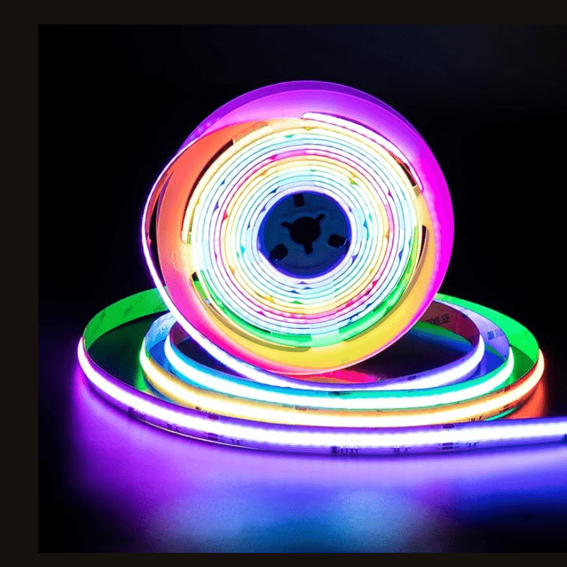 5M Tira RGBIC COB 360LED/M Pixel IP20 9W/M 12V - Wattko