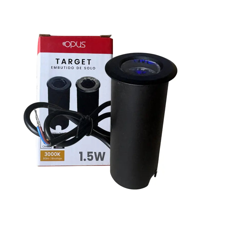 Empotrado Piso Mini  1.5W 3000K Cálido Uso Exterior Con Honey Red