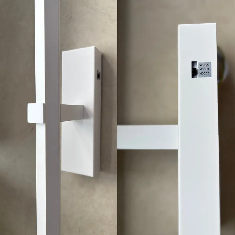 Lampara Blanca Lineal 60cm LED 12W CCT (Blanco Frío, Neutro y Cálido)