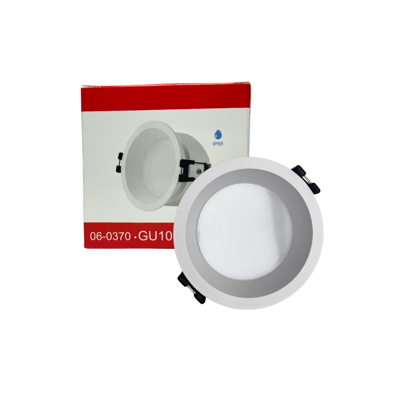 Difusor Blanco Empotrar  Foco GU10 IP65 Zonas Humedas