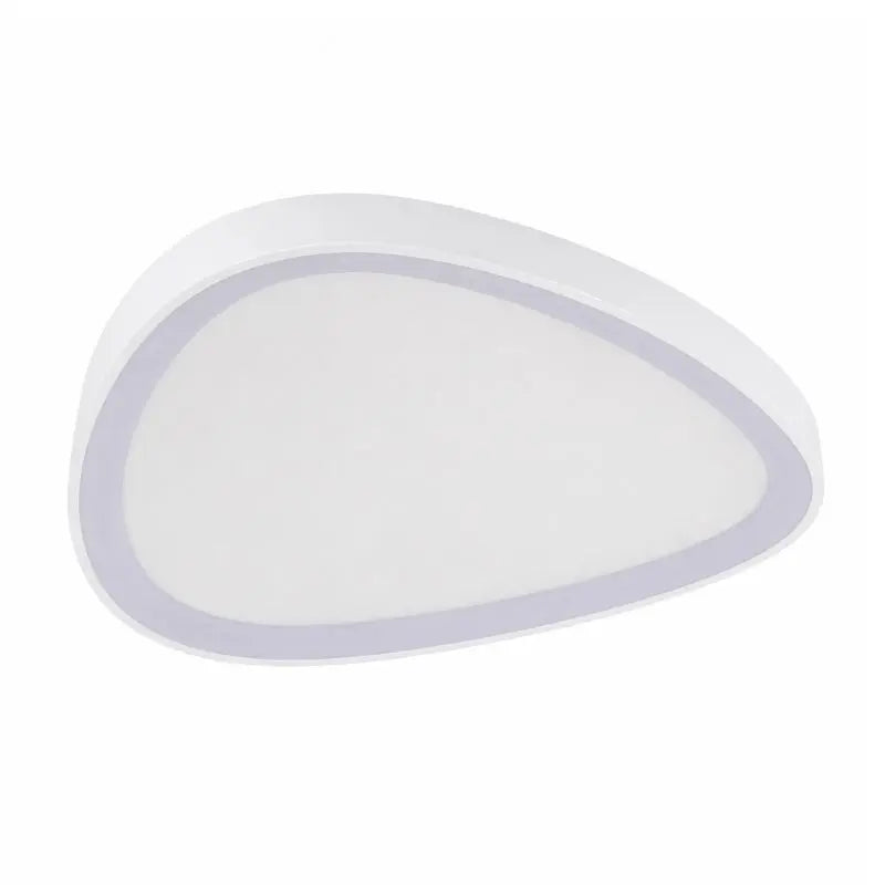 Luminaria 42W  Sobreponer Semi Triangular Blanco CCT Cambio De Blanca Cálido a Frío, Atenuable Smart
