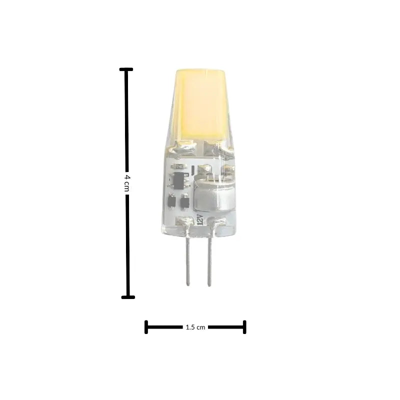 Bombilla LED G4 2.5W Regulable 12V 4000K