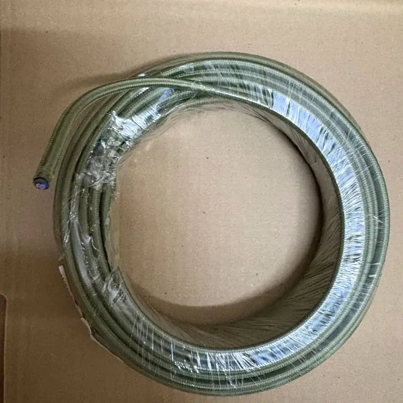Metro de Cable Textil Verde De Cobre Uso Rudo Dos Polos Calibre 18 AWG