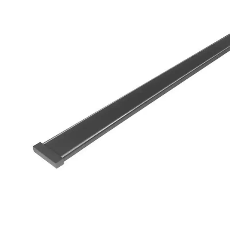 Kit 3m Riel  Magnético Europeo 48V Sobreponer Negro