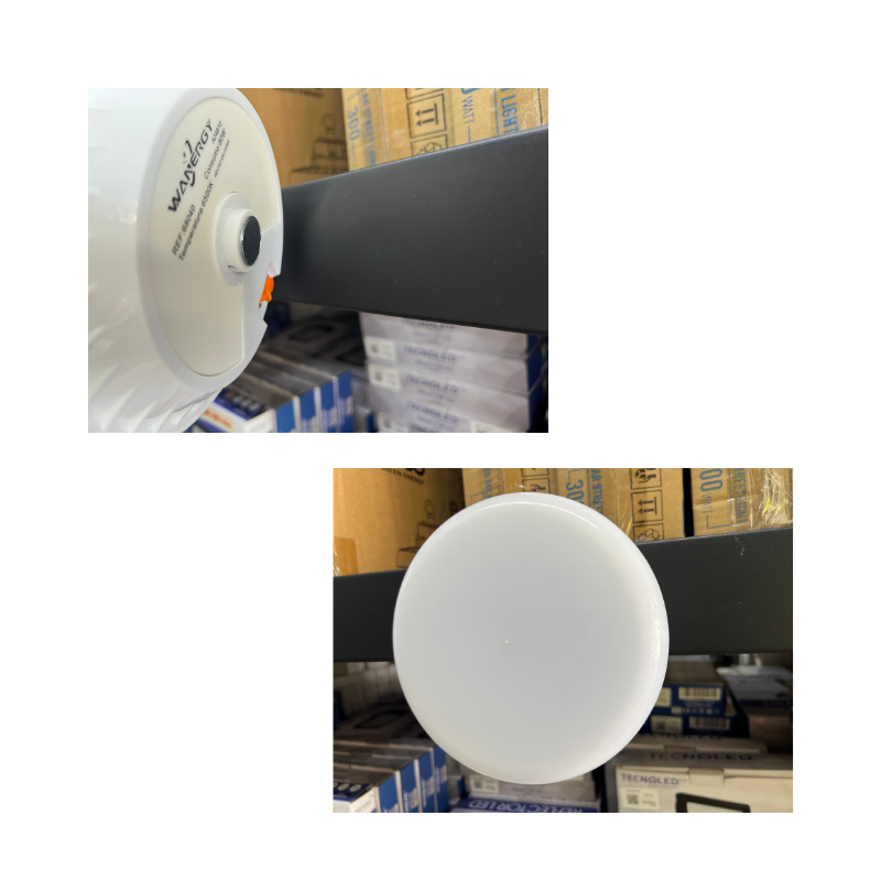 Foco Recargable Con Gancho 80W 6500K Blanco Frío 2400 mAh