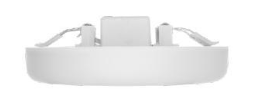 LED ceiling light, warm white, 22W round, IP51 protection