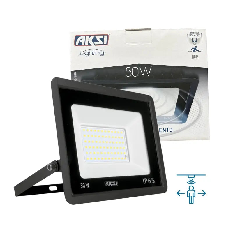 Reflector LED  50W Sensor De Movimiento 8m de Alcance Blanco Frío