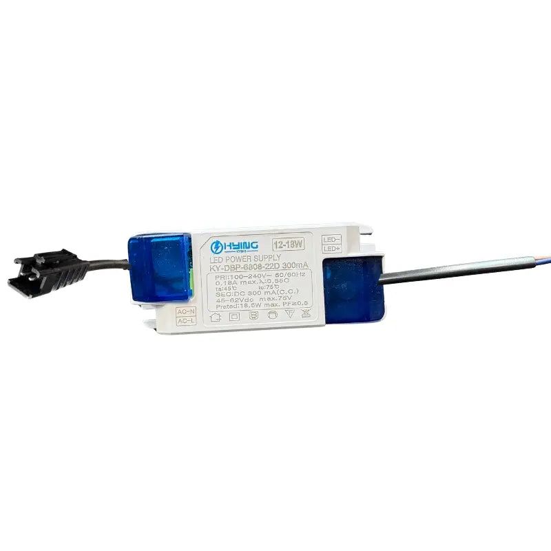 Driver LED de 12 a 18w para fuente de alimentación de 300MA AC100-240V