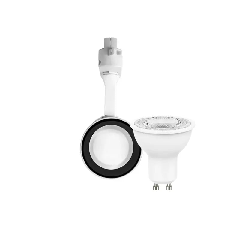 Luminario para riel Blanco Electrificado 127V Foco GU10