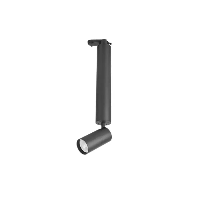 Spot Suspendido Color Negro 50cm/ 30 cm De Riel Electrificado 127V Para Foco GU10
