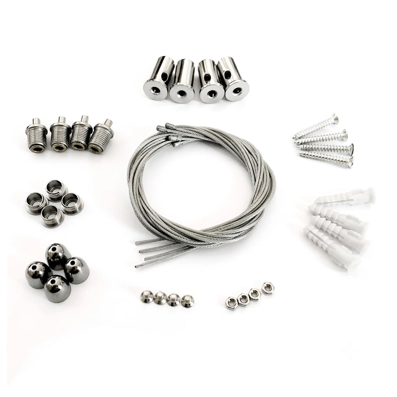 KIT Suspender 4 Tensores Para Panel 60x60 o 60x120