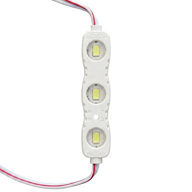 20 Pz Modulos LED 5730 12V Blanco Frío 6500k Exterior IP65