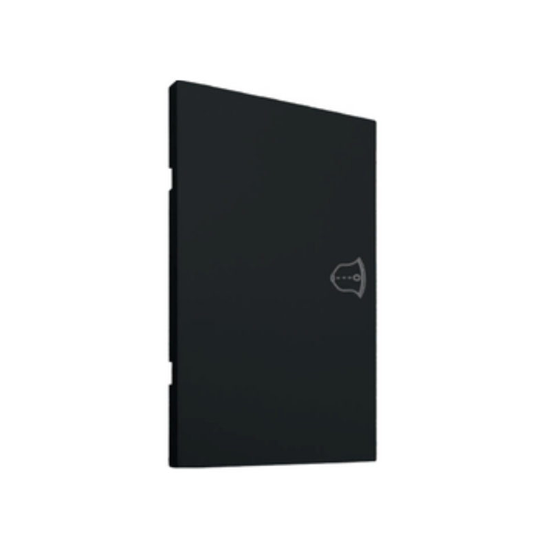 Placa Timbre Color Negro Luxury, Policarbonato