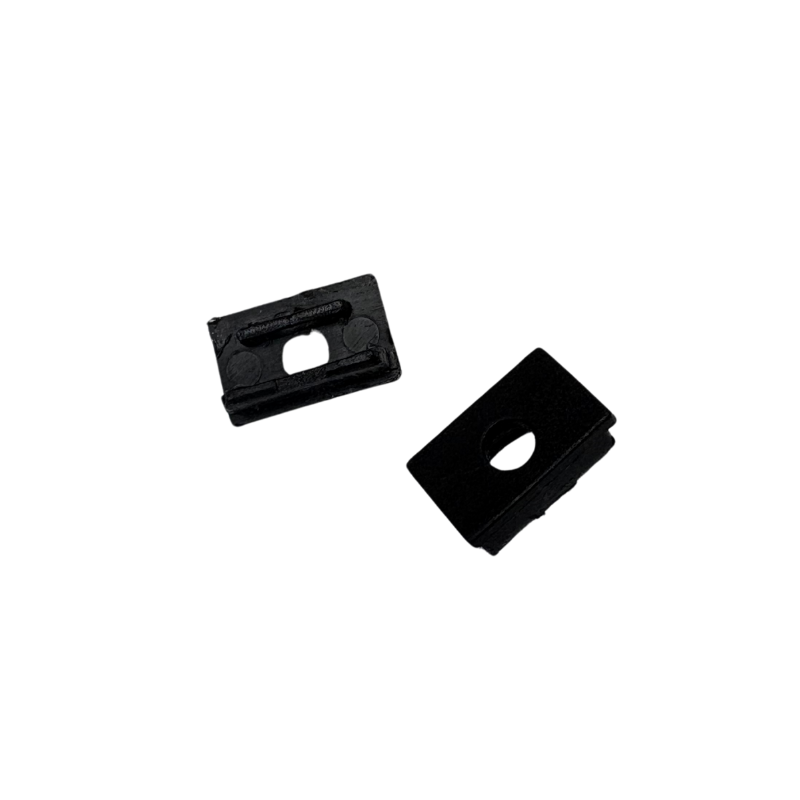 Kit 2 Tapas Perfil Aluminio 1408B 14.4x8.8mm