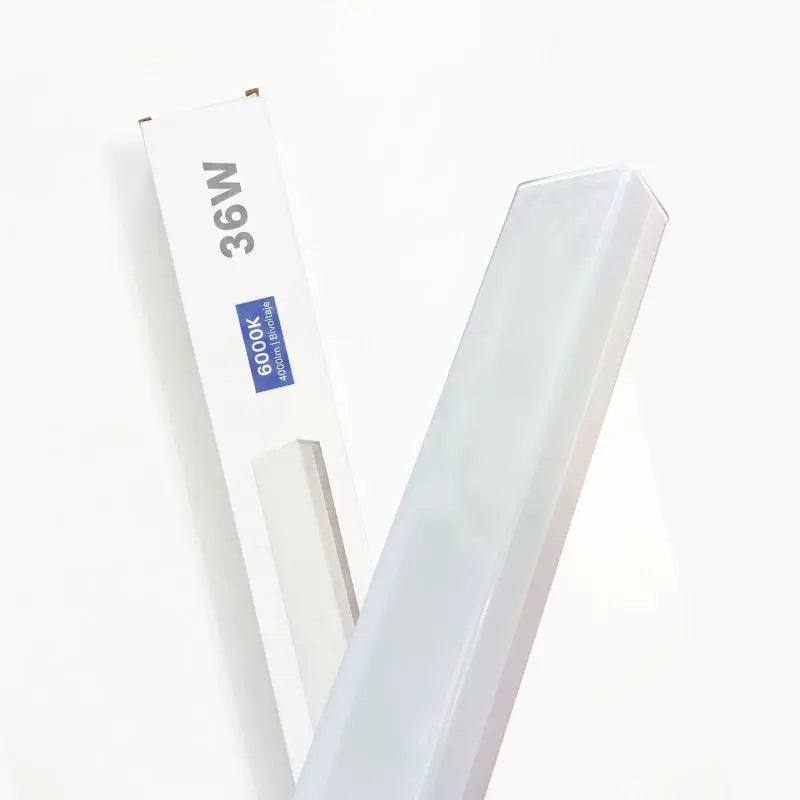 Tubo Flat 36W, 120cm Largo, IP20 Uso Interior Blanco Frío 6K Policarbonato
